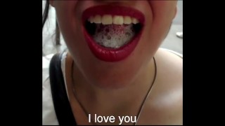 She surprised me going for a walk! (after I came in her mouth)